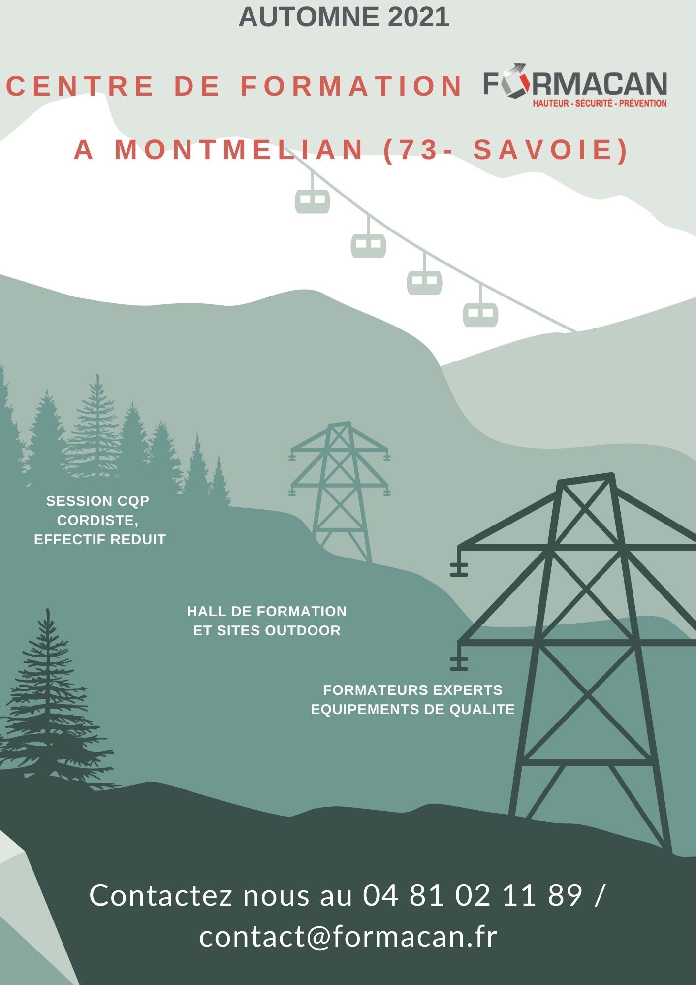 Lire la suite à propos de l’article OUVERTURE CENTRE DE FORMATION A MONTMELIAN – SAVOIE