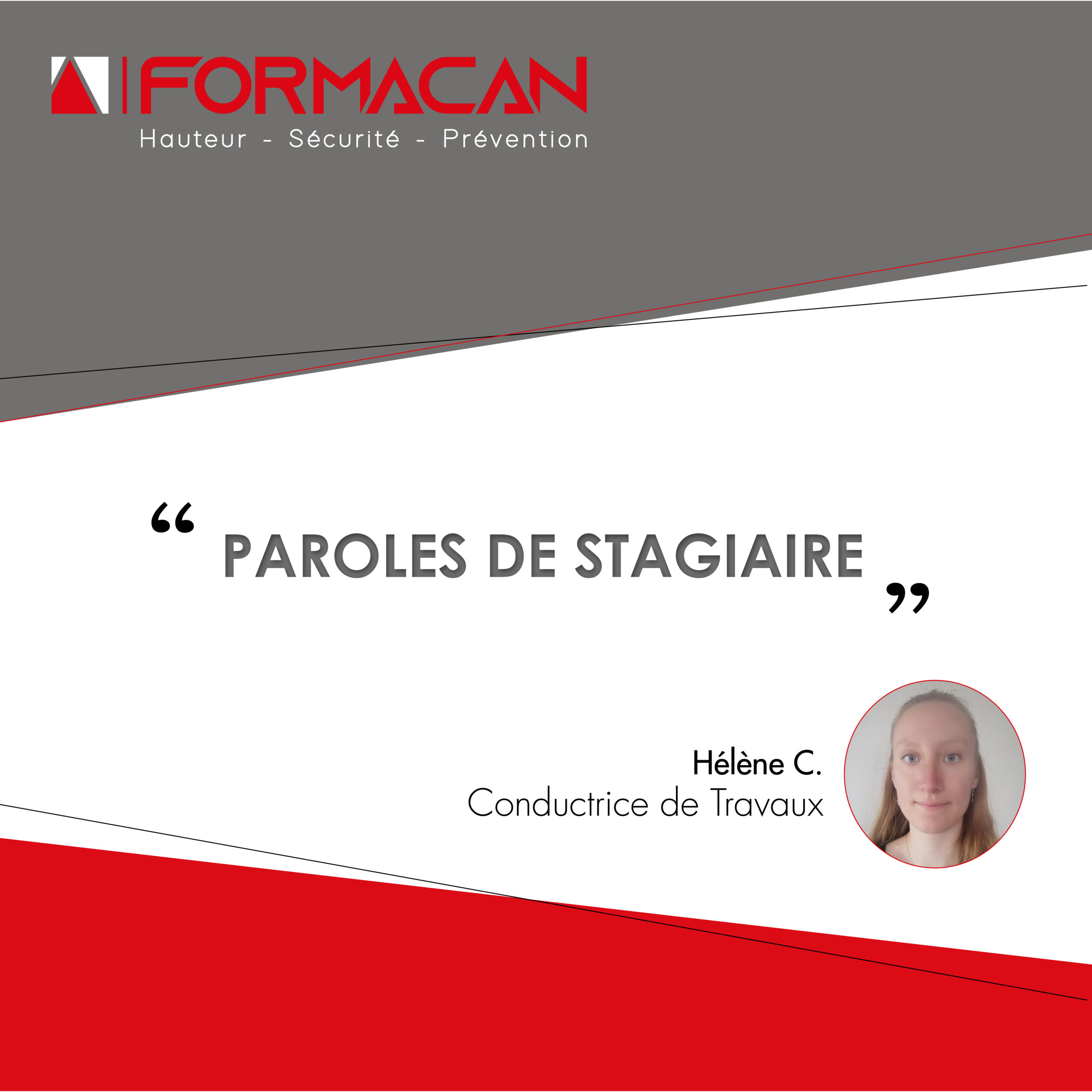 Stagiaire FORMACAN
