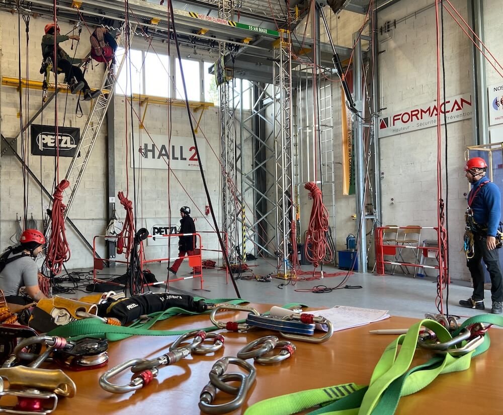 Certification IRATA FORMACAN Mirmande