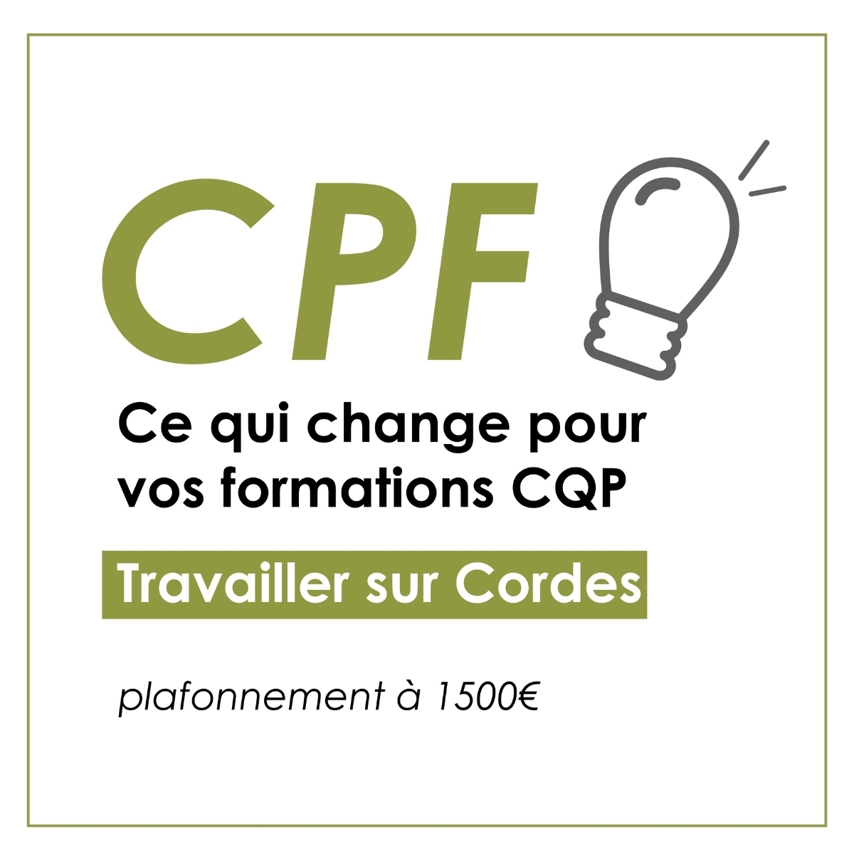 CPF - NOUVELLES REGLES