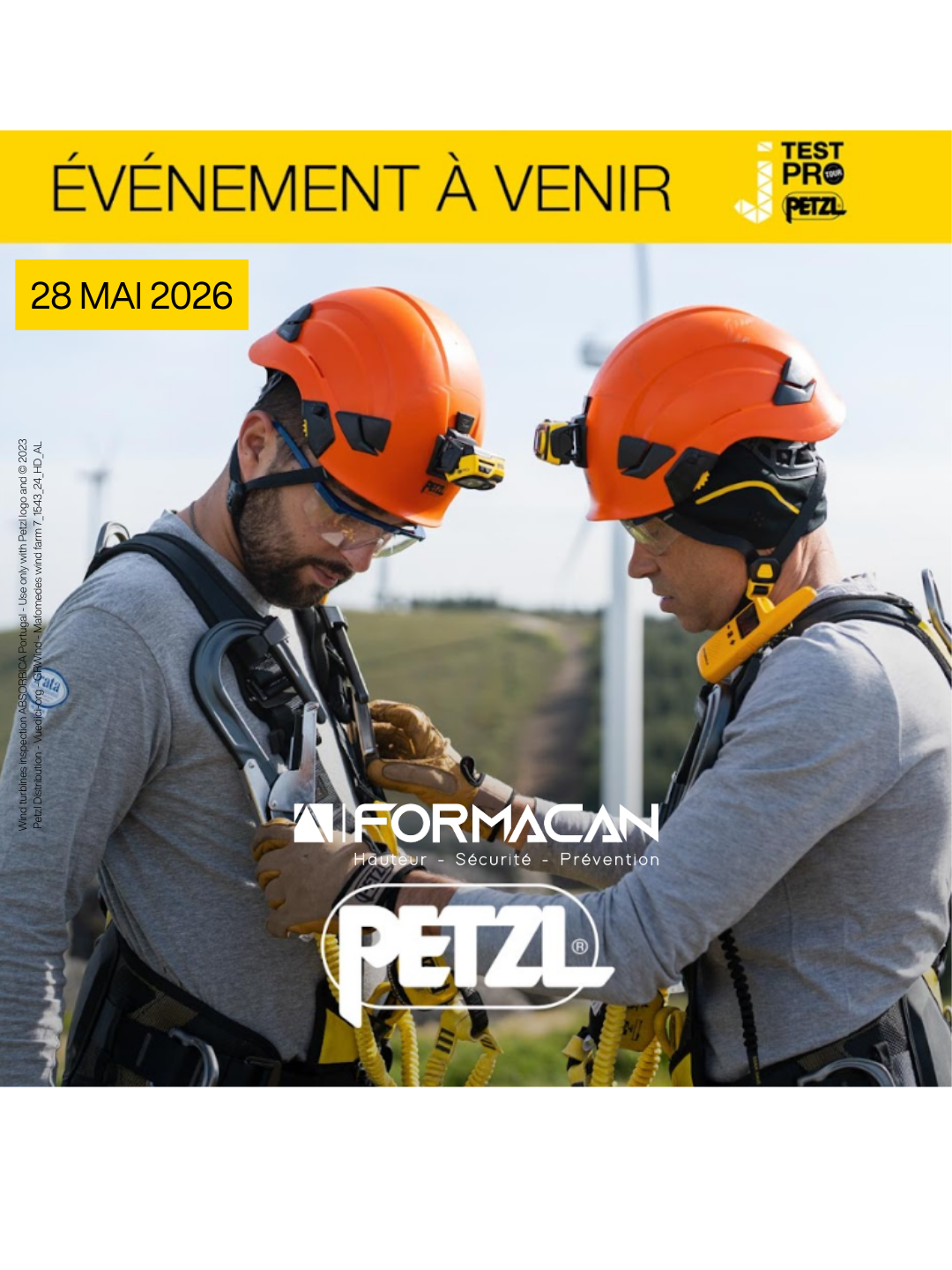 Le 28 mai, Petzl installe son JTEST Pro Tour chez FORMACAN à Mirmande. Ateliers, nouveautés et échanges entre pros du travail en hauteur.